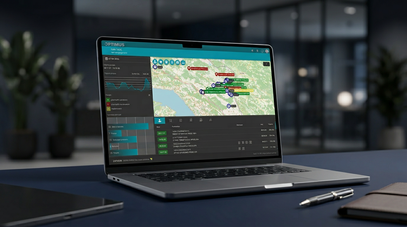 Optimum Planner Map OPTIMUS — Sales Force Automation, Logistics & Field Operations Platform
